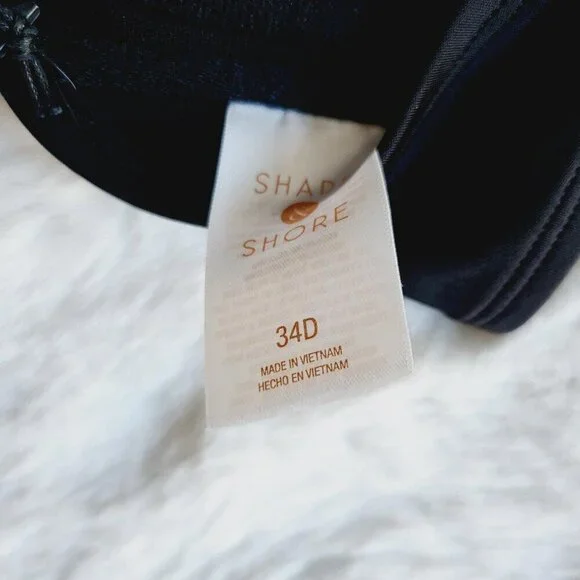 Shade & Shore Women's High Neck Braided Strap Bikini Top (34D) BT7-EA - Picture 4 of 4